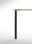 Picture of Peter Meier 34 1/4" Prisma Legs (Set of 4) in Prisma Black Glossy (330-87-BK)